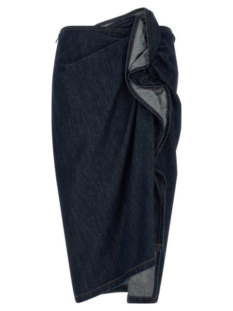 Dries Van Noten Dries Van Noten Women Draped Skirt