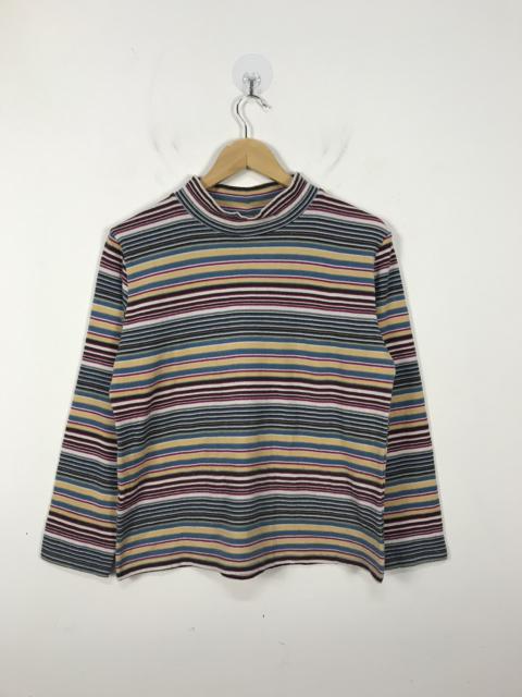 Other Designers Japanese Brand - Tea Tam Stripes Multicolor Knitwear Pullover #2867