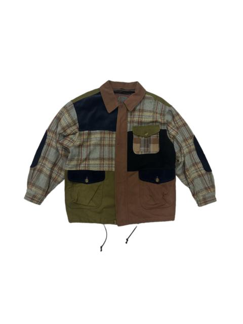 Vintage - Steals VTG WOOL GER RUFFINI Patchwork jacket