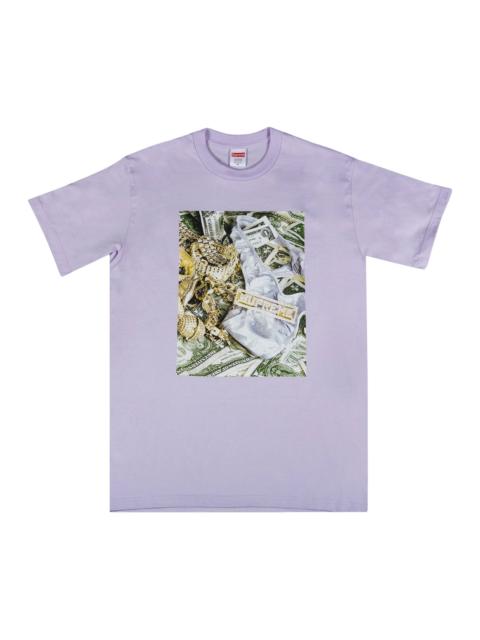 Supreme Supreme Bling Tee 'Light Purple'