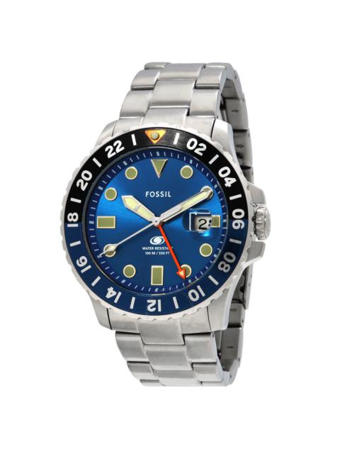 Fossil - Fossil Quartz Blue Dial Men's Watch FS5991