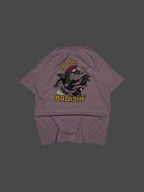 Other Designers A.LAB - Vintage A Lab Crazy Print Skateboard T-shirt