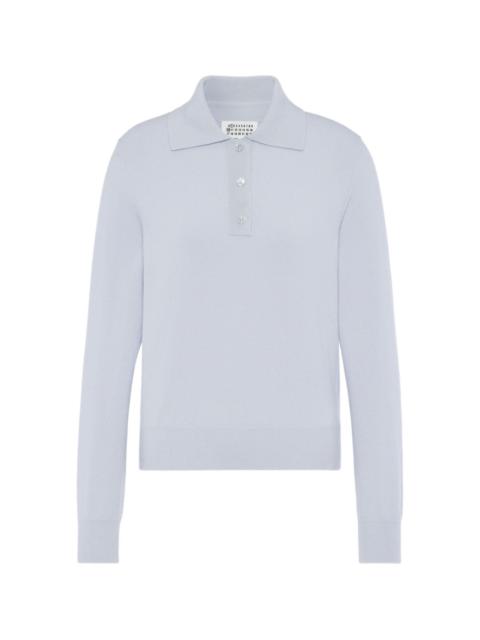 Maison Margiela Wool polo shirt