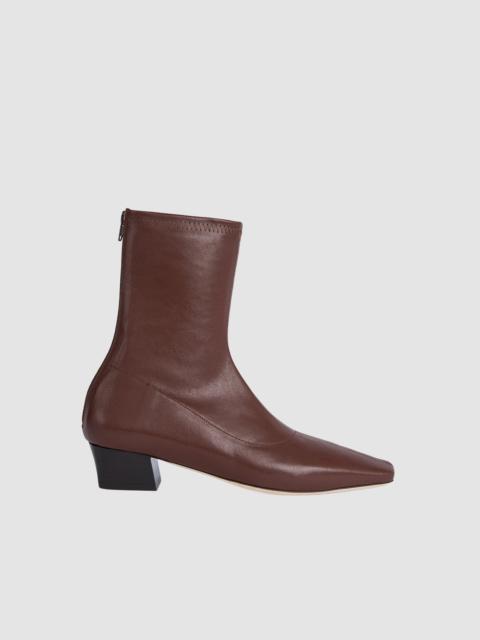 BY FAR Colette 22 Sequoia Stretch Nappa Leather Ankle Boot