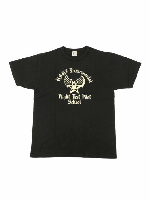Buzz Rickson's S/S T-SHIRT - USAF TEST PILOT SCHOOL - BR79621