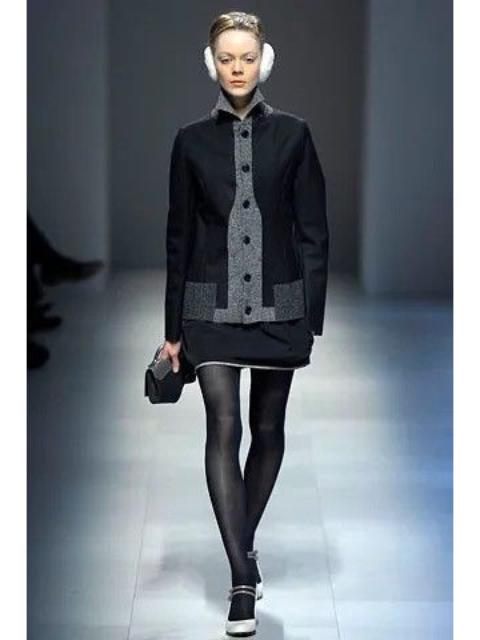 UNDERCOVER Fall07 Runway Knit Panel Jacket