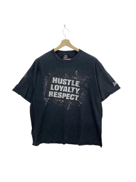 Other Designers Vintage - TRASHED🔥 WWE Hustle Loyalty Respect T Shirt #3792-132