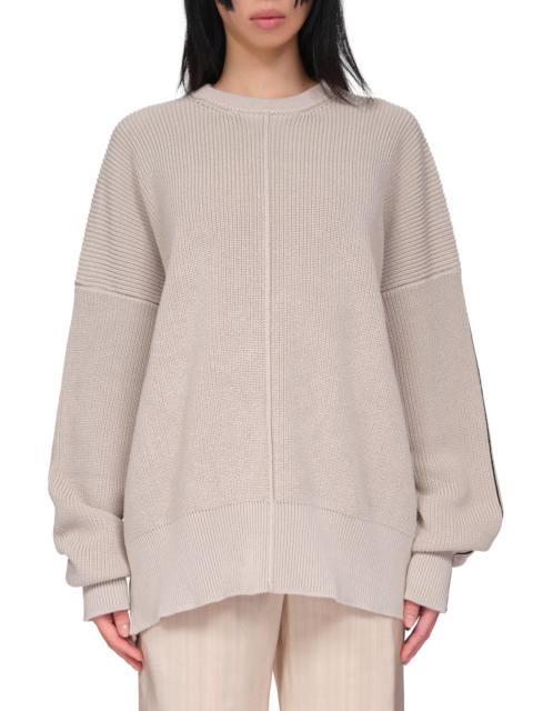 PETER DO Cutout Crew Neck Sweater