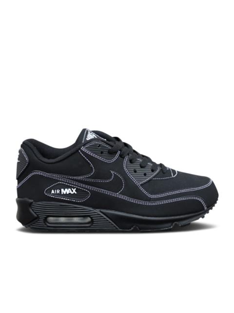 Nike AIR MAX 90 'BLACK WHITE STITCHING'