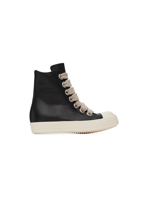 Rick Owens Black Porterville Jumbo Laced Sneakers