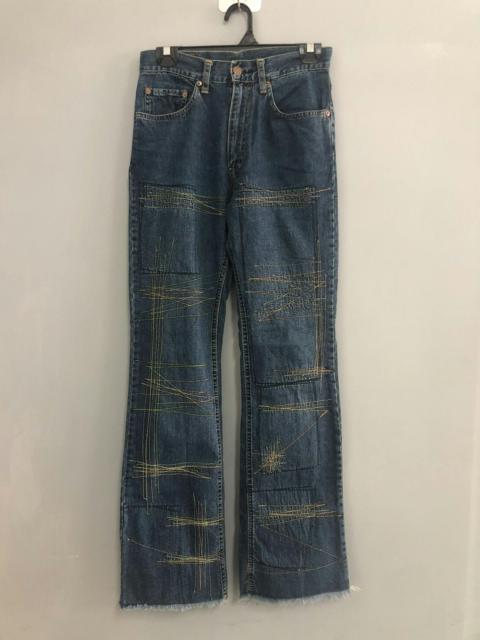Hysteric Glamour HYSTERIC GLAMOUR Denim Pants Zigzag Distressed Style Japan