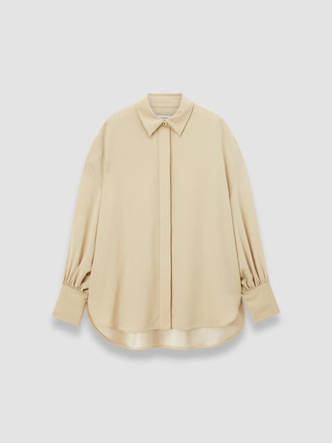 JOSEPH Camilia Satin Twill Blouse