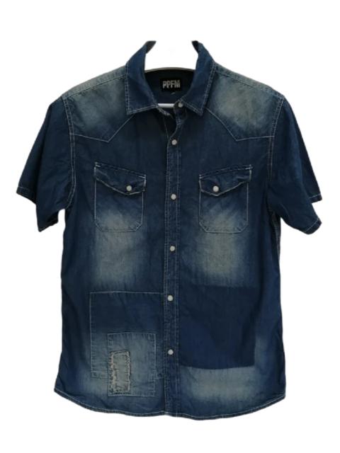 Other Designers Rare - PPFM Style Design Denim Shirt