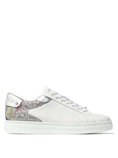JIMMY CHOO Jimmy Choo Rome/F Leather Low-Top Sneakers