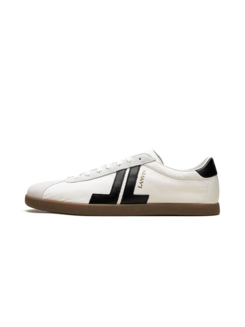 Lanvin Low Top Nylon Sneaker "White/ Black"