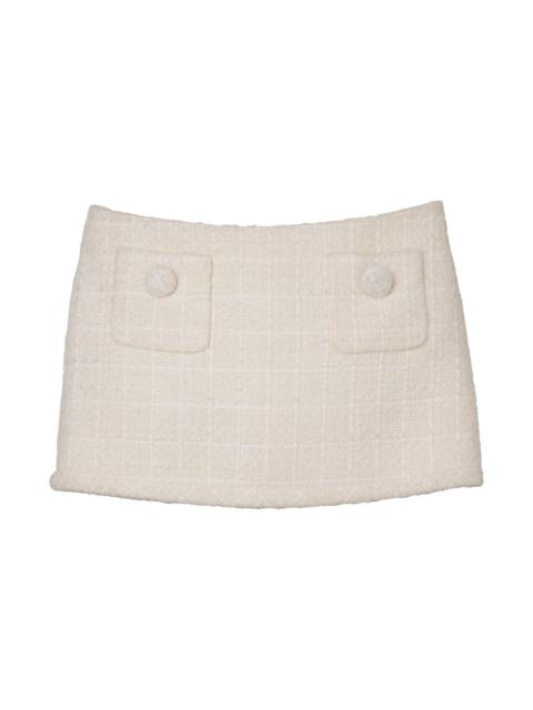Marc Jacobs Tweed mini skirt