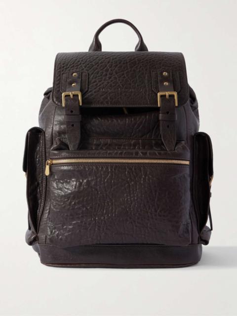 Full-Grain Leather Backpack