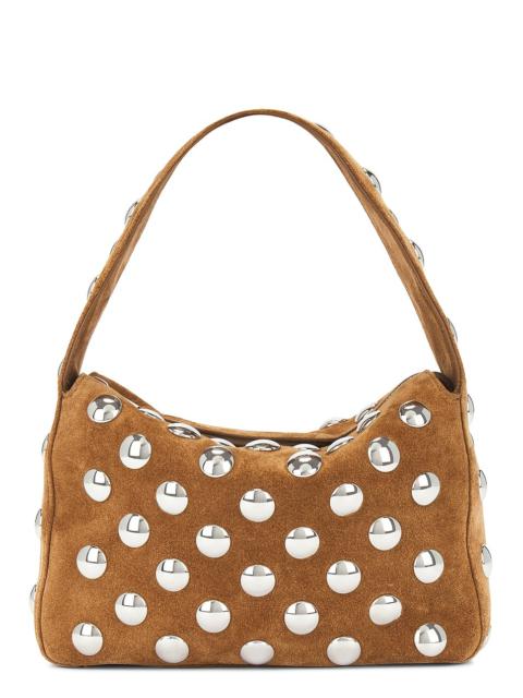 KHAITE Elena Suede Small Studded Bag