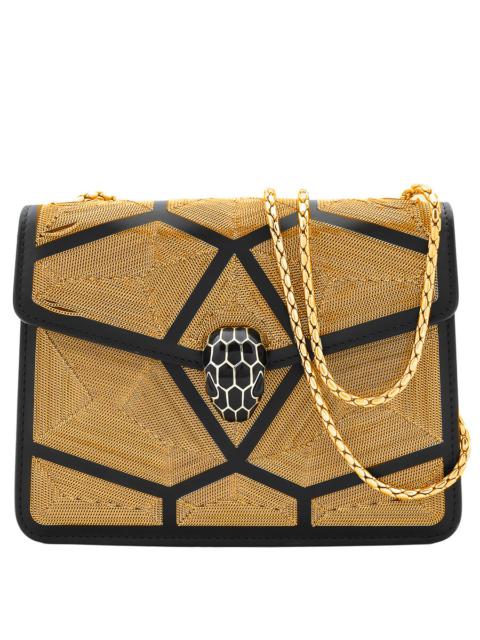 Bvlgari Small Leather Serpenti Forever Crossbody Bag