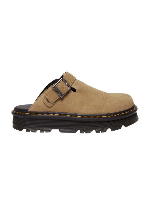 Zebzag Suede Casual Slingback Platform Mule 'Savannah Tan'
