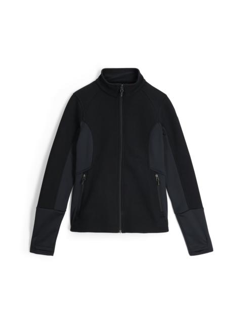 SPYDER Womens Bandita Full Zip Sweater - Black