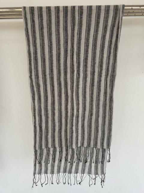 Other Designers Other - Japan Scarf Muffler Black White