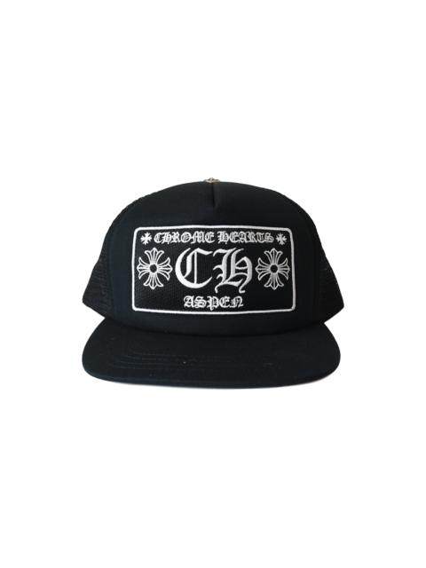Chrome Hearts Chrome Hearts Aspen Exclusive Trucker Hat Black