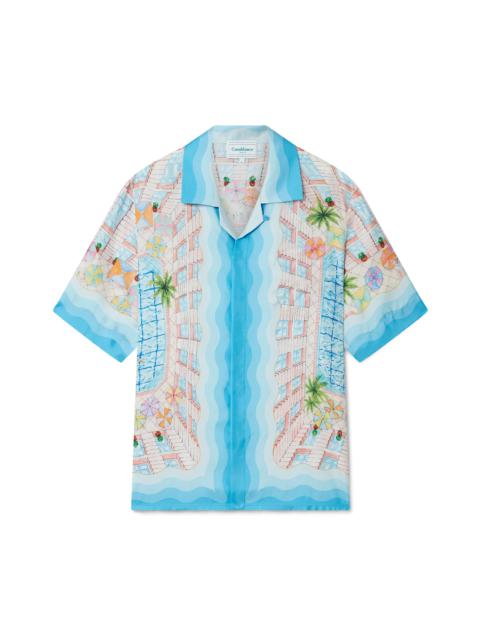 CASABLANCA Le Plongeon Silk Shirt | Casablanca Paris