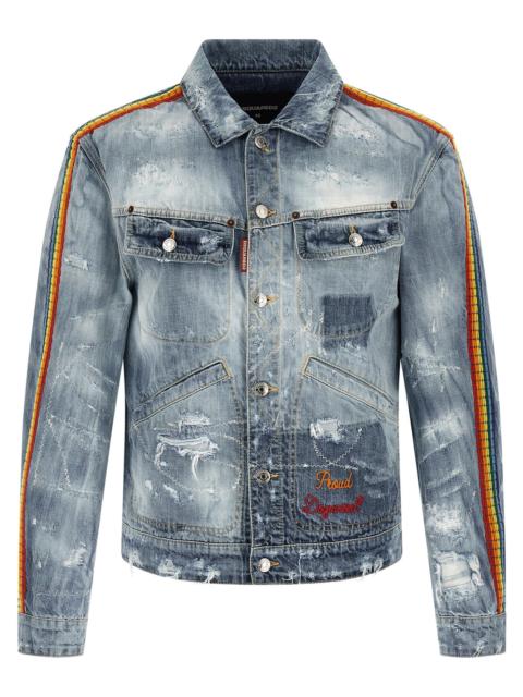 DSQUARED2 Dsquared2 Men 'La Jean' Denim Jacket