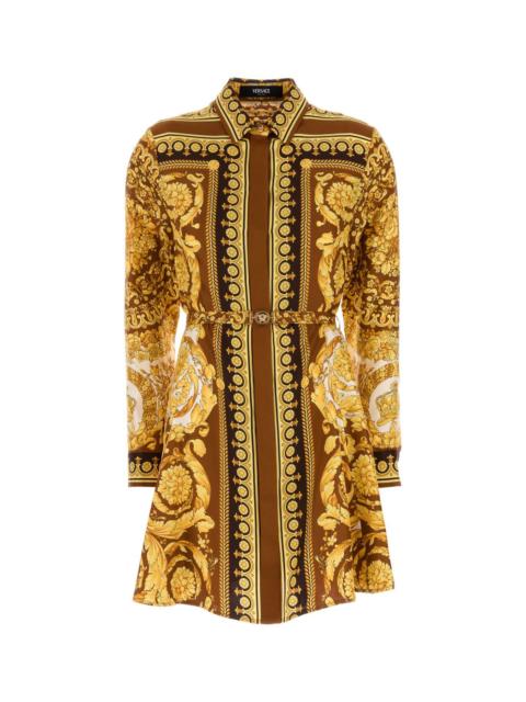 VERSACE Versace Women Printed Twill Shirt Dress