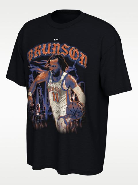 Nike Jalen Brunson New York Knicks City Edition Nike NBA T-Shirt