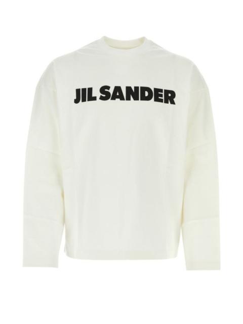 Jil Sander White cotton t-shirt
