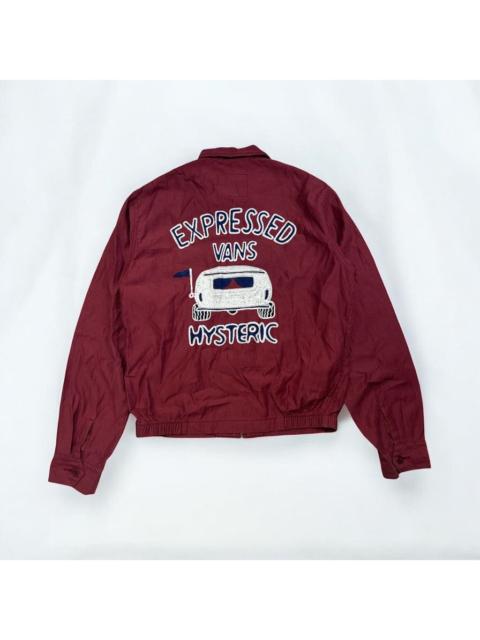 Hysteric Glamour HYSTERIC GLAMOUR EXPRESSED VANS ZIPPER JACKET