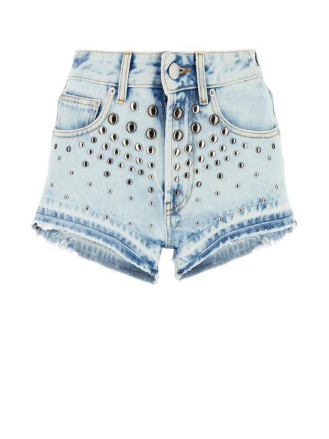 Alessandra Rich Denim shorts