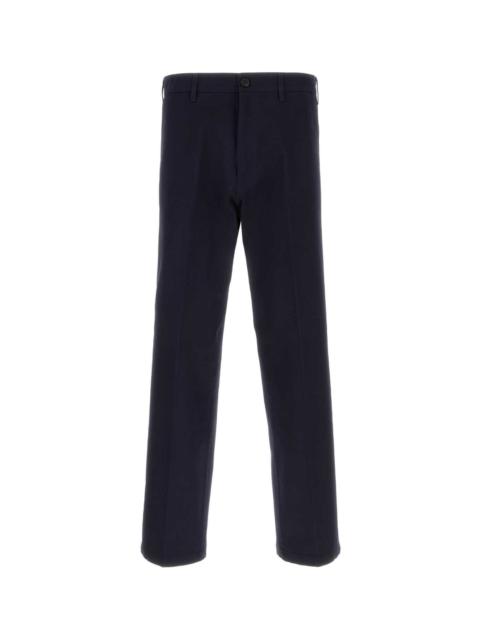 Prada Dark Blue Cotton Chino Pant