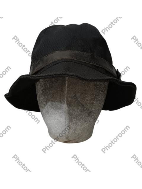 Other Designers Japanese Brand - HOBO THICK CANVAS WITH LEATHER STRAP BUCKET HAT