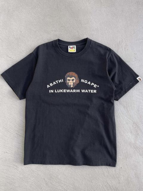 A BATHING APE® Bape In Lukewarm Water Ape College Logo Tee
