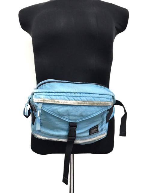 PORTER YOSHIDA Japan Pouch Blue Waist Crossbody Bag