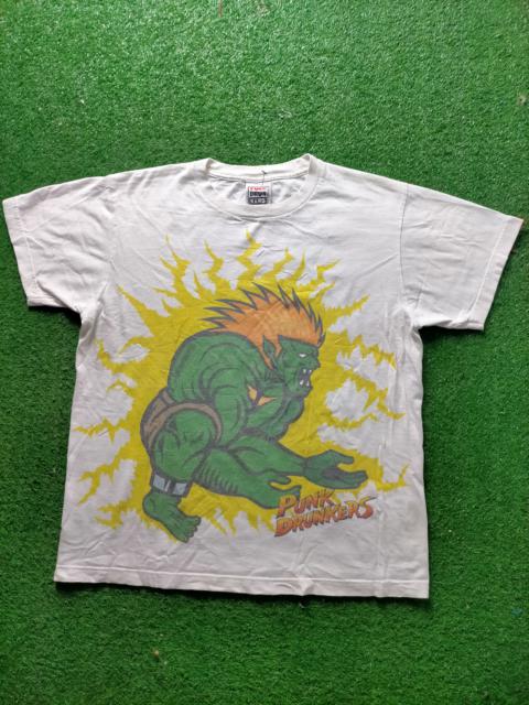 Other Designers Japanese Brand - Punk Drinkers x Street Fighter Tshirt