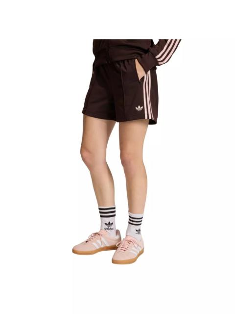 adidas Originals Women's Firebird Classic Shorts-Brown