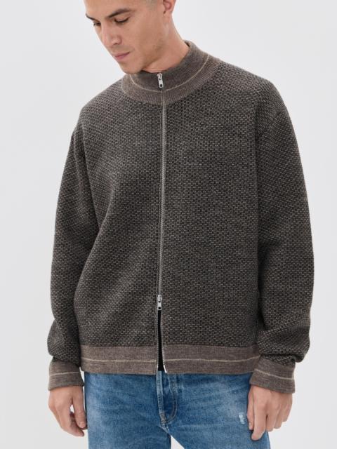 Maison Margiela Knit Zip Cardigan