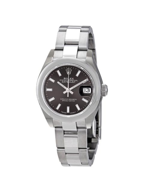 ROLEX Rolex Lady Datejust Automatic Grey Dial Ladies Oyster Watch 279160GYSO