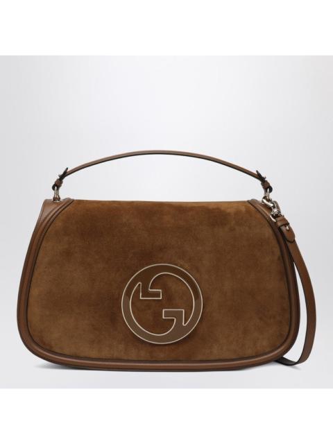 Gucci Large Blondie Handbag In Brown Women