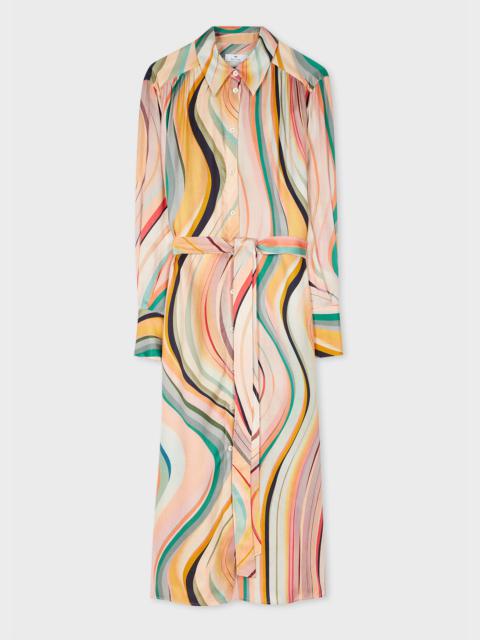Paul Smith Women's 'Dusky Swirl' Shirt Dress