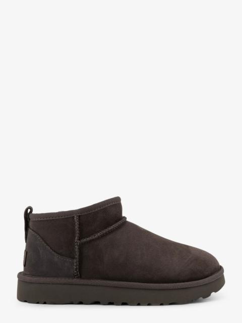UGG Ugg Classic Ultra Mini Suede Ankle Boots Grey