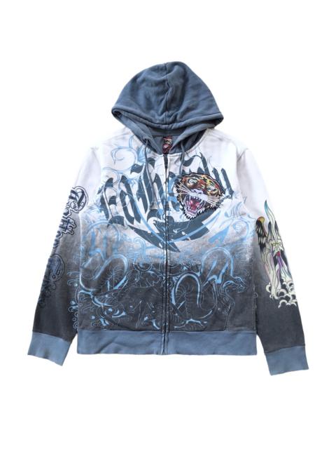 Other Designers Ed Hardy - ED HARDY Fullprint Hoodie