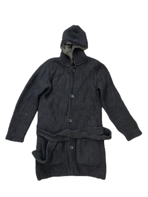 Other Designers ZARA MAN KNITWEAR WINTER JACKET FUR HOODIES MASE IN ROMANIA