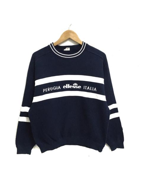 Other Designers Vintage - VINTAGE ELLESSE PERUGIA ITALIA CASUAL SPORT SWEATSHIRT