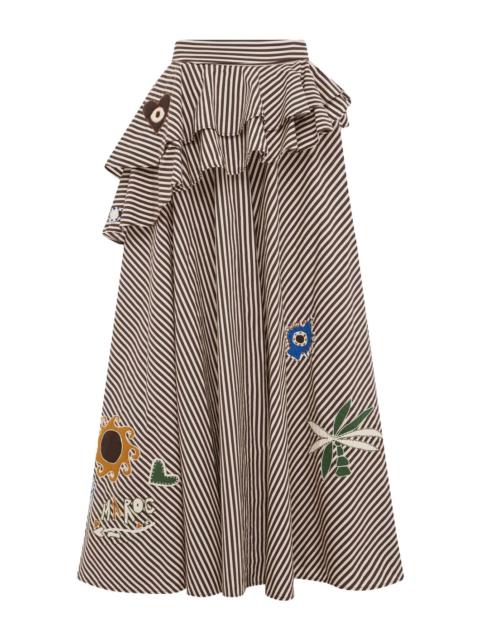 ALÉMAIS SIROCCO EMBROIDERED SKIRT