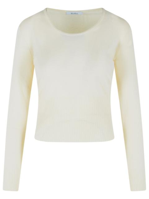 Max Mara Max Mara VETTA White Wool Sweater Women
